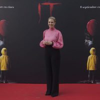 Barbara Muschietti posa fabulosa en la presentación de 'It' en Madrid
