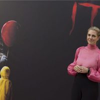 Barbara Muschietti sonríe a la prensa en la presentación de 'It' en Madrid