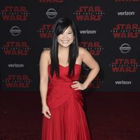 Kelly Marie Tran en la premiere de 'Star Wars: Los últimos Jedi'