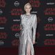Gwendoline Christie en la premiere de 'Star Wars: Los últimos Jedi'