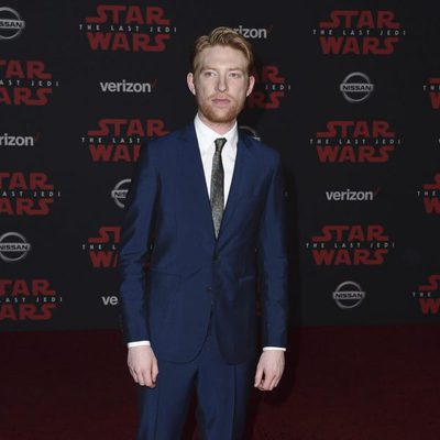 Domhall Gleeson en la premiere de 'Star Wars: Los últimos Jedi'