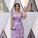 Salma Hayek en la alfombra roja de los Oscars 2018