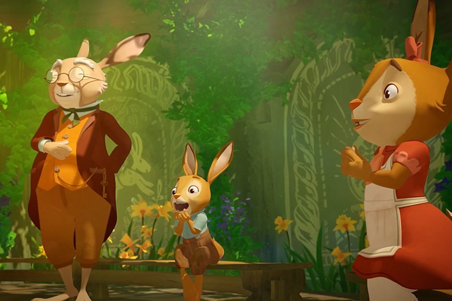 Rabbit School: Los guardianes del huevo de oro