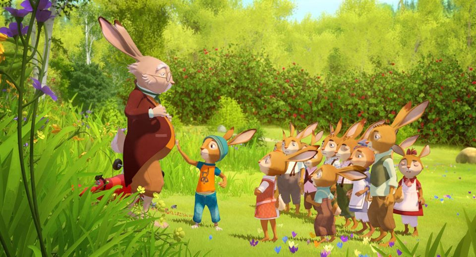 Rabbit School: Los guardianes del huevo de oro
