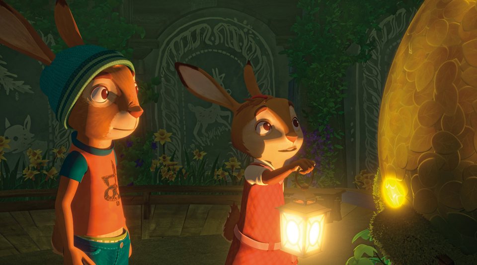 Rabbit School: Los guardianes del huevo de oro