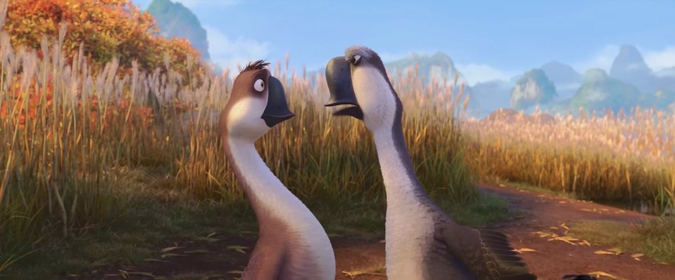 Al aire, patos