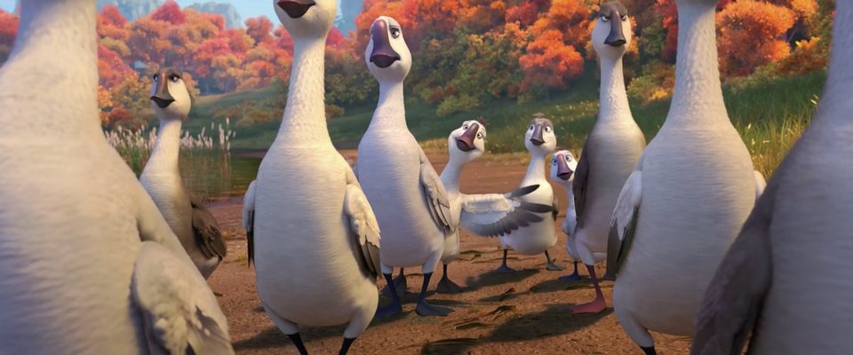 Al aire, patos