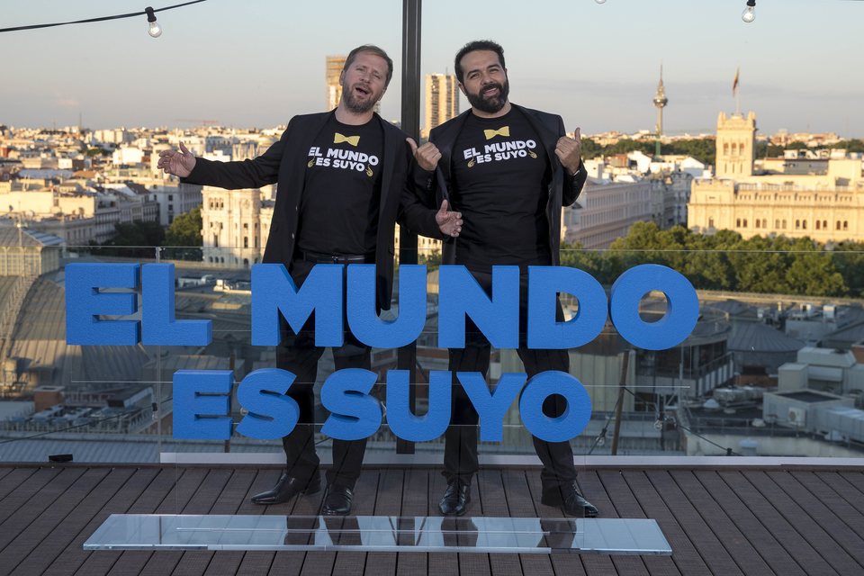 Alberto López y Alfonso Sánchez presentan 'El mundo es suyo' en Madrid