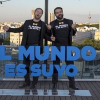 Alberto López y Alfonso Sánchez presentan 'El mundo es suyo' en Madrid