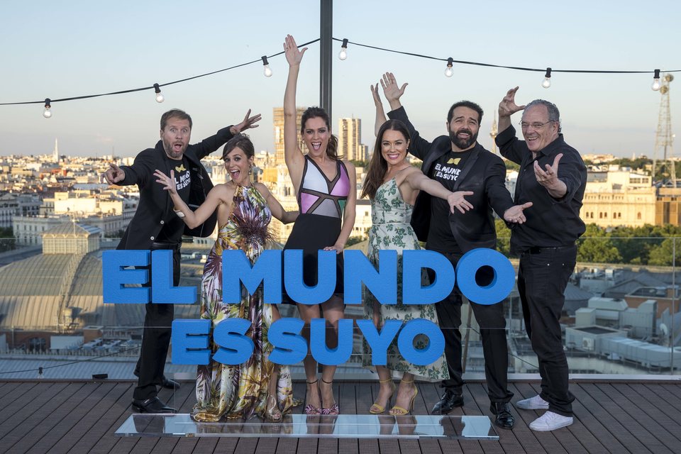 El equipo de 'El mundo es suyo' presenta la película en Madrid