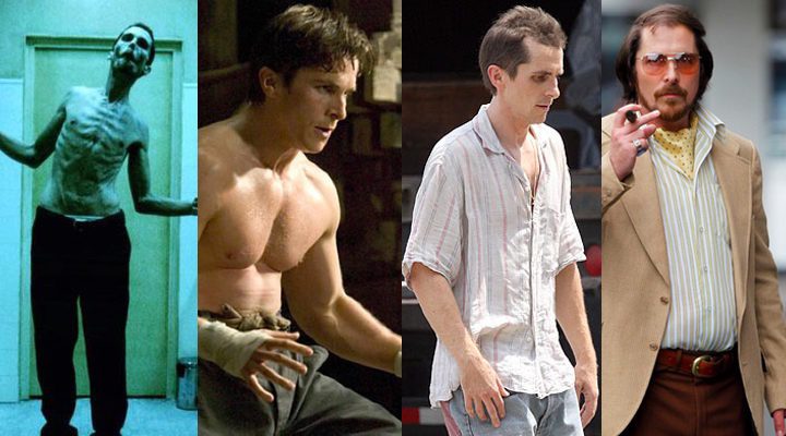 Bale's different characters