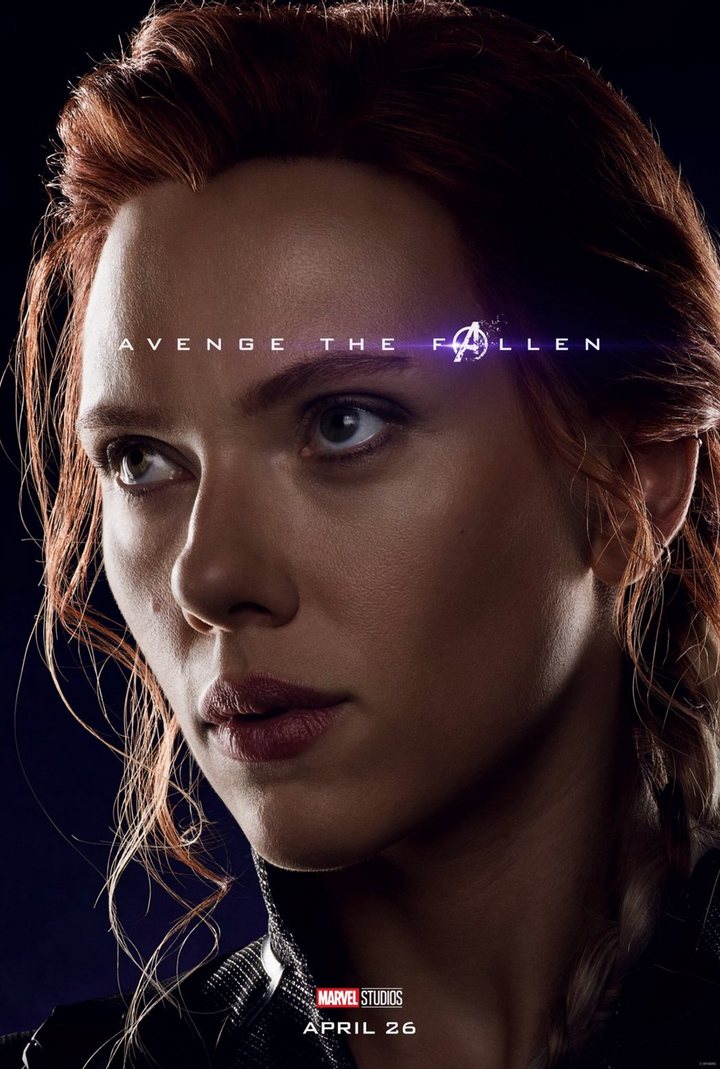 Avengers Endgame Poster Black Widow
