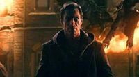 Banner de 'I, Frankenstein', con Aaron Eckhart como el mítico monstruo