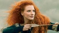 Jessica Chastain se convierte en Merida para el nuevo retrato de Annie Leibovitz