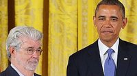 El emotivo discurso de Obama en honor a George Lucas y 'Star Wars'