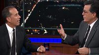 Jerry Seinfeld y Stephen Colbert debaten si es posible aún disfrutar de los antiguos shows de Bill Cosby