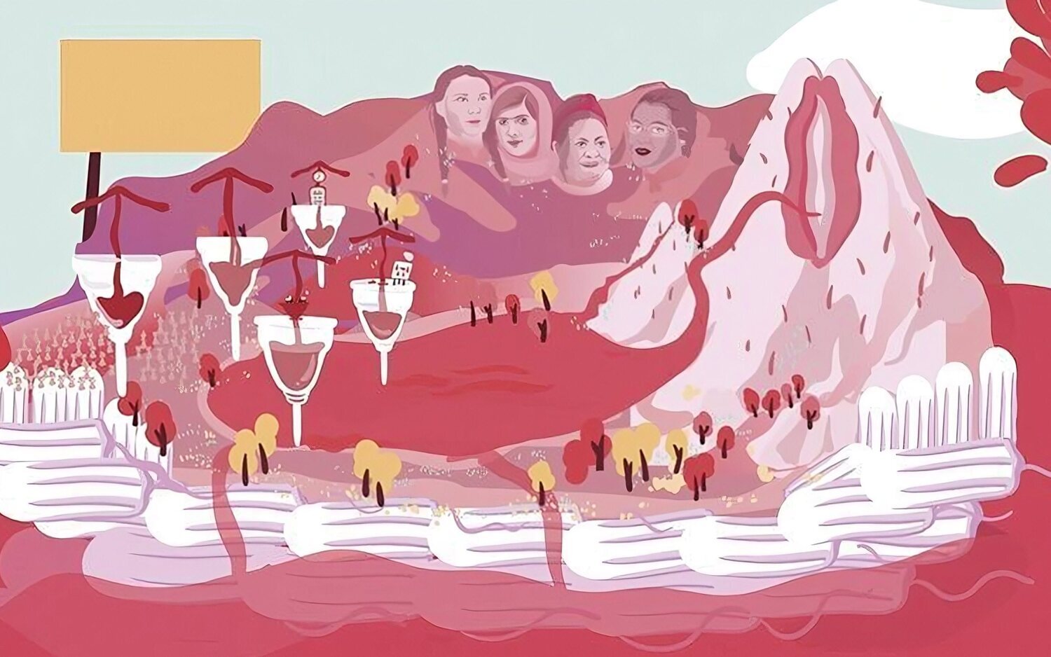 'Red Cunt': Las diferentes caras de la menstruación