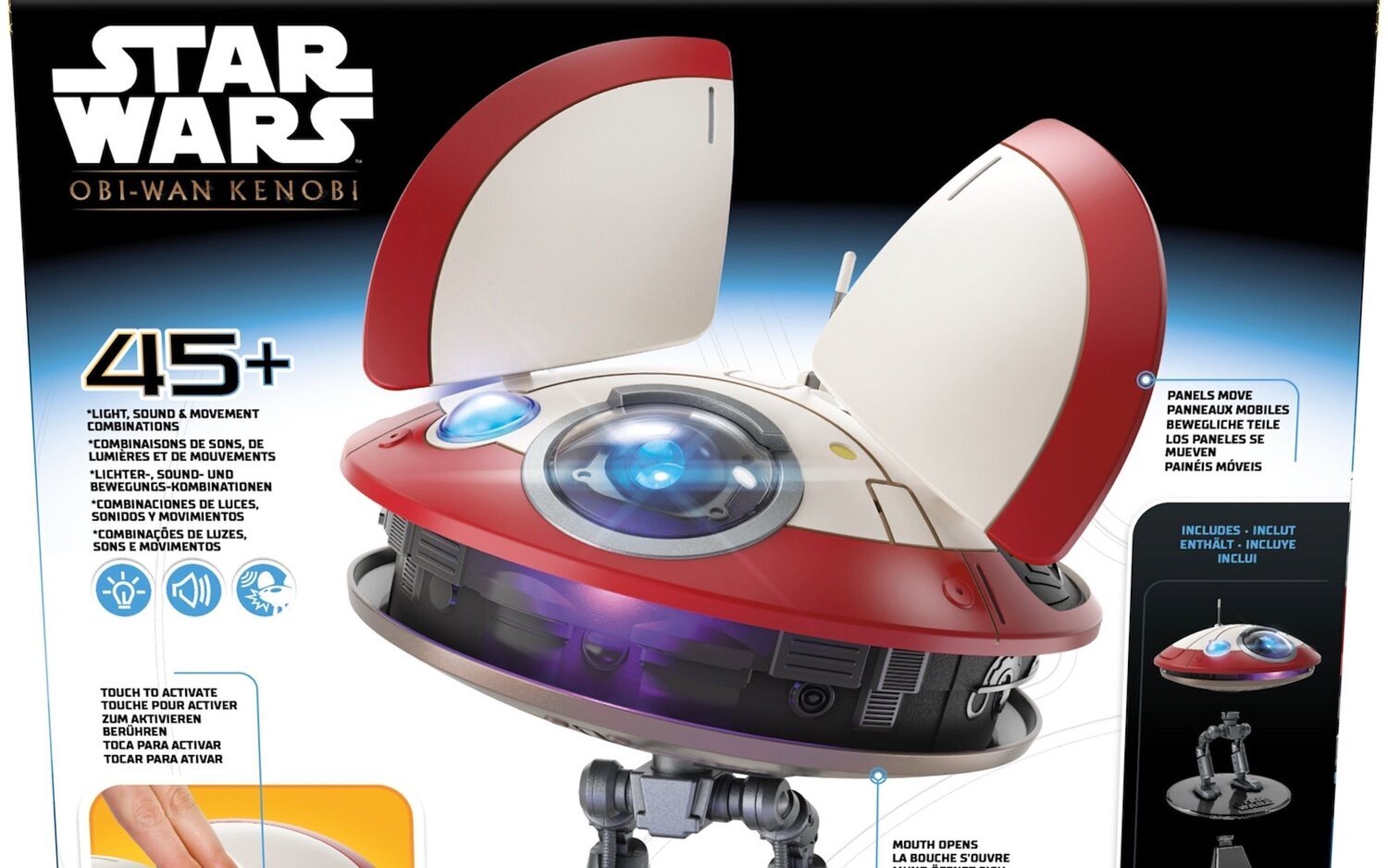 El droide LOLA de 'Obi-Wan Kenobi' tendrá su versión en juguete animatrónico, por supuesto
