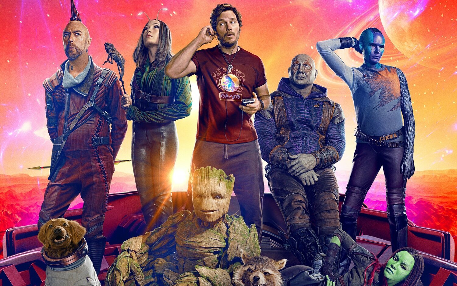 'Guardianes de la Galaxia Vol. 3' tendrá peor estreno que el 'Vol. 2' según las previsiones de taquilla