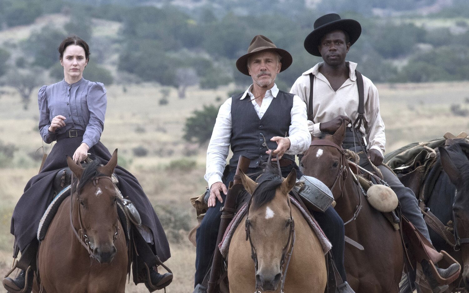 'El cazador de recompensas': Christoph Waltz y Willem Dafoe levantan un western típico y soso