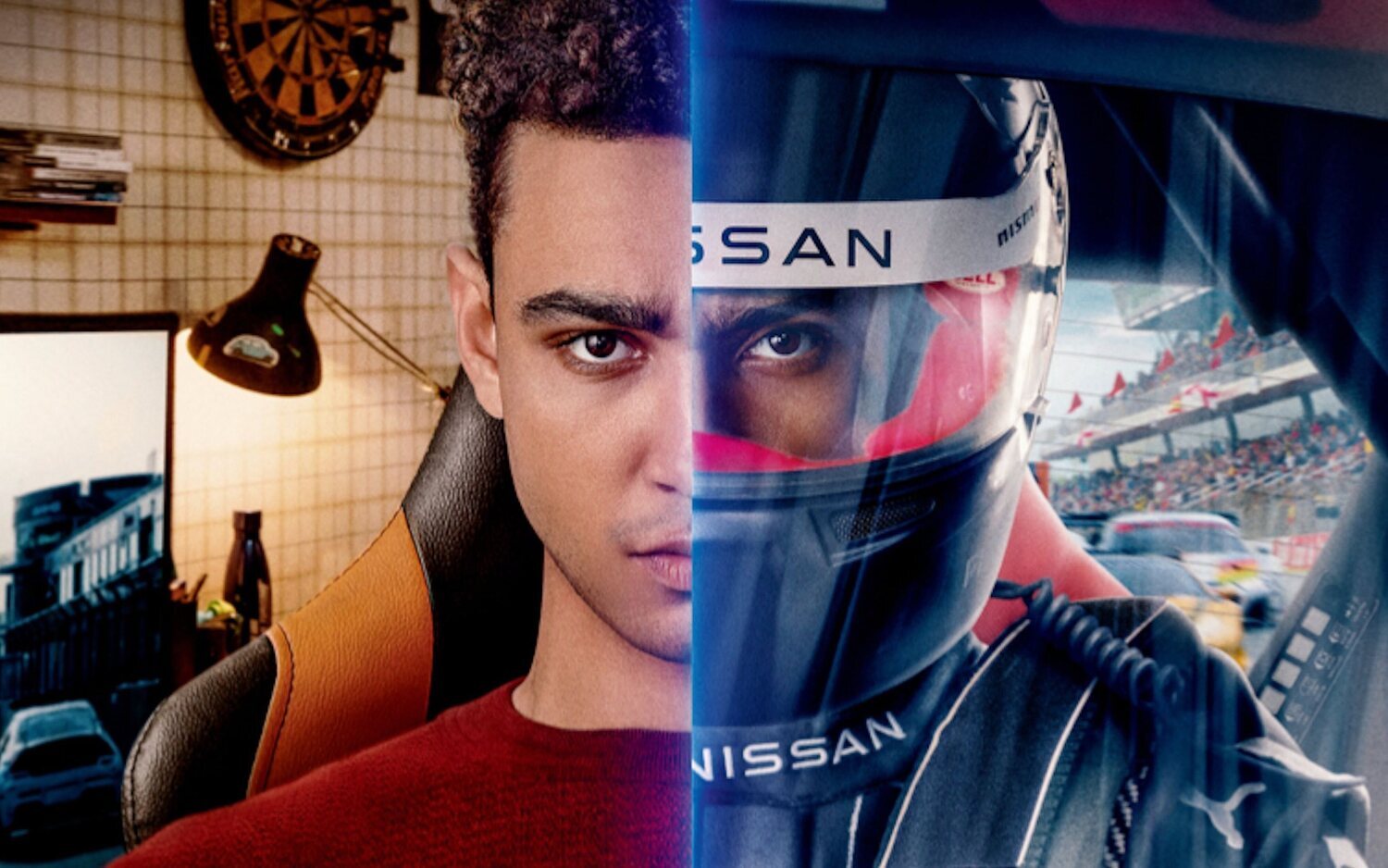 Archie Madekwe es Jann Mardenborough en 'Gran Turismo'