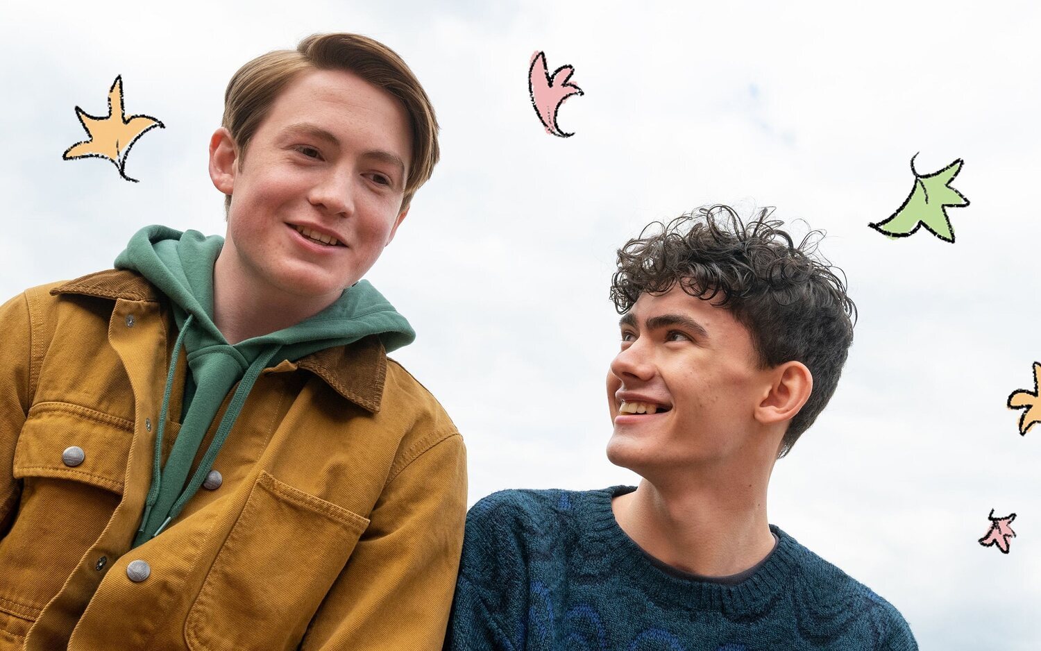 Kit Connor y Joe Locke son Nick y Charlie en la adaptación de Netflix de 'Heartstopper'
