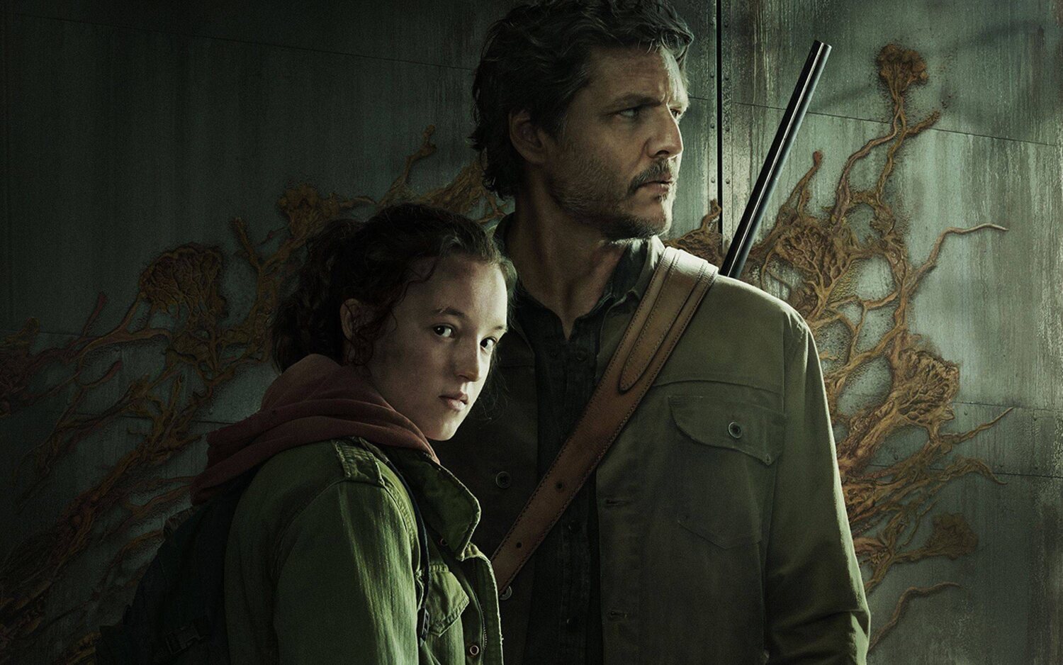 Poster de Ellie y Joel en 'The Last of Us'
