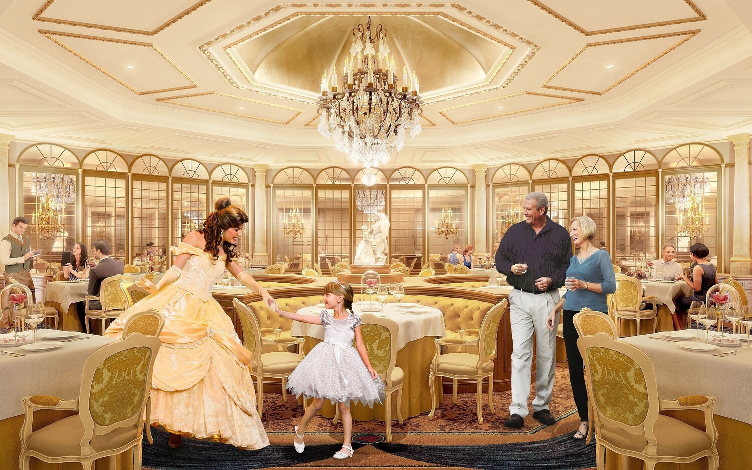 Imagen ilustrativa de como será el Hotel de Disneyland París