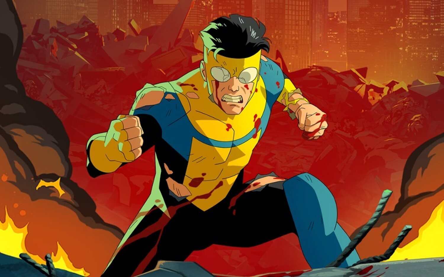 Póster de la temporada 2 de 'Invencible'