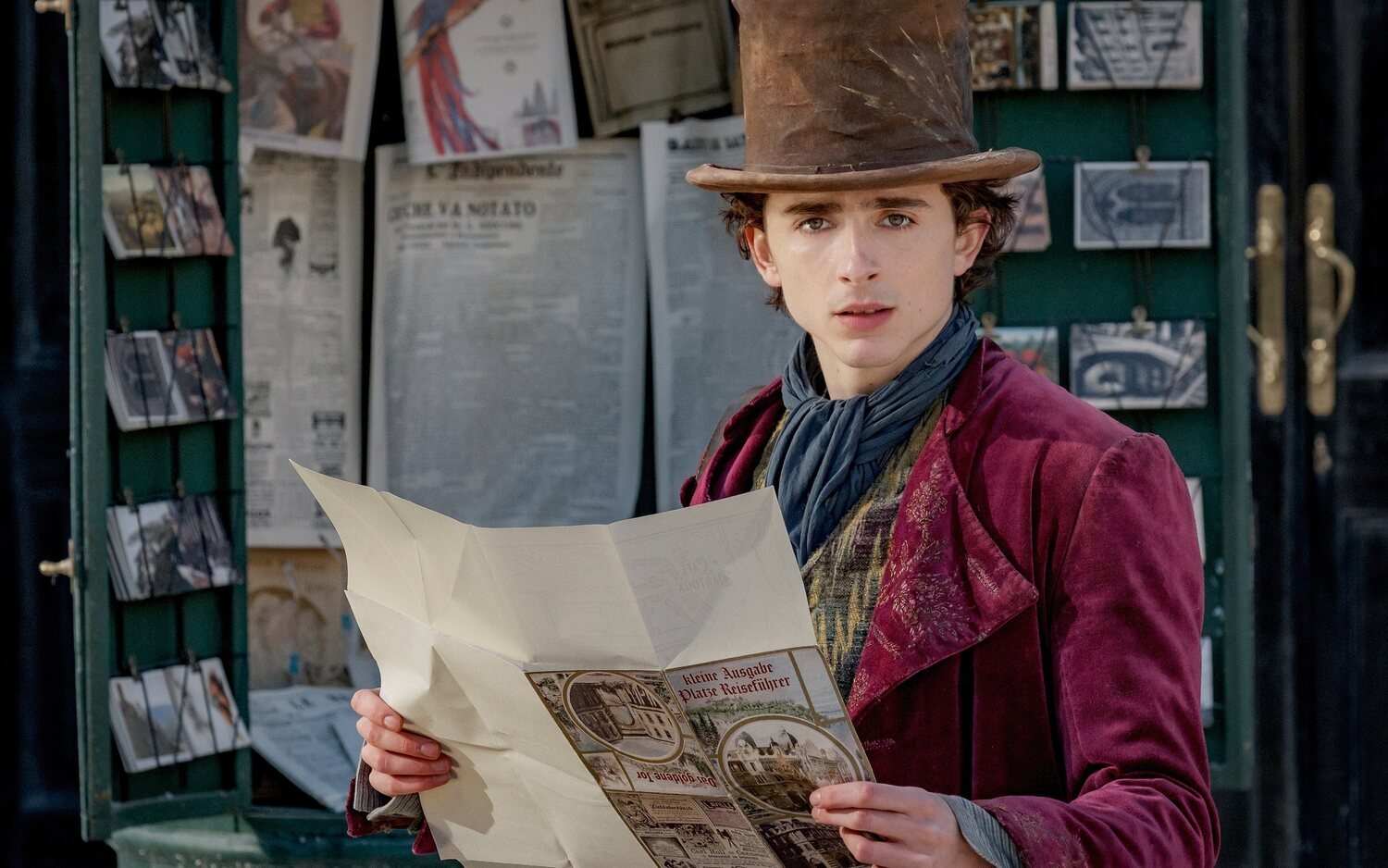 Timothée Chalamet en 'Wonka'