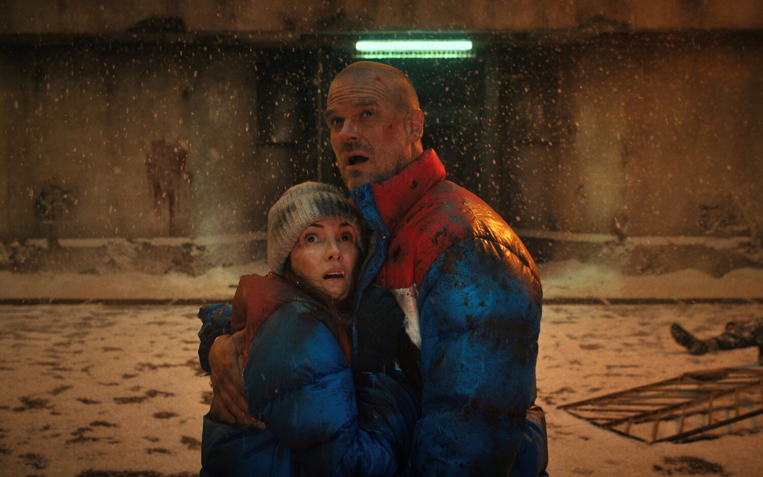 Winona Ryder y David Harbour en 'Stranger Things'