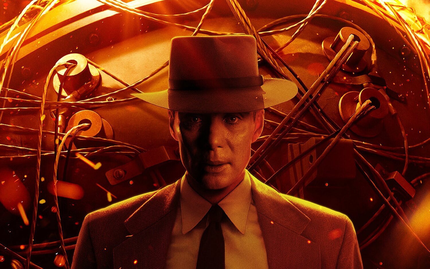 Cillian Murphy en el póster de 'Oppenheimer'
