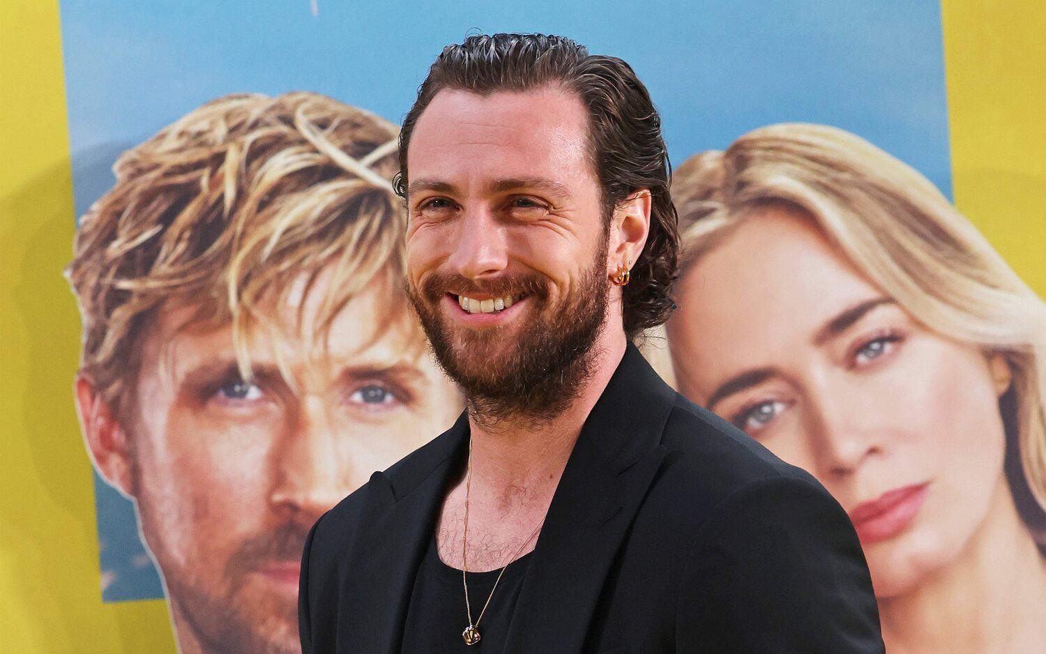 Aaron Taylor-Johnson en la premiere de Londres de 'El especialista'