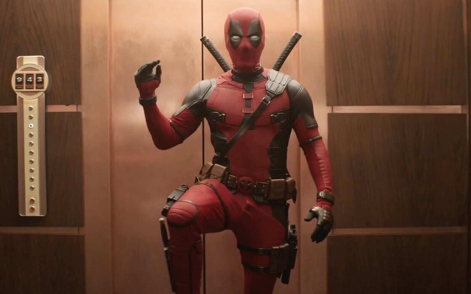 Ryan Reynolds como Deadpool en 'Deadpool y Lobezno'