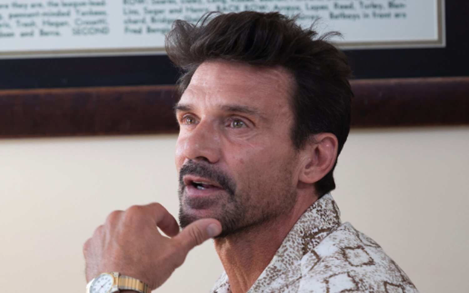 Frank Grillo en 'León por un día'