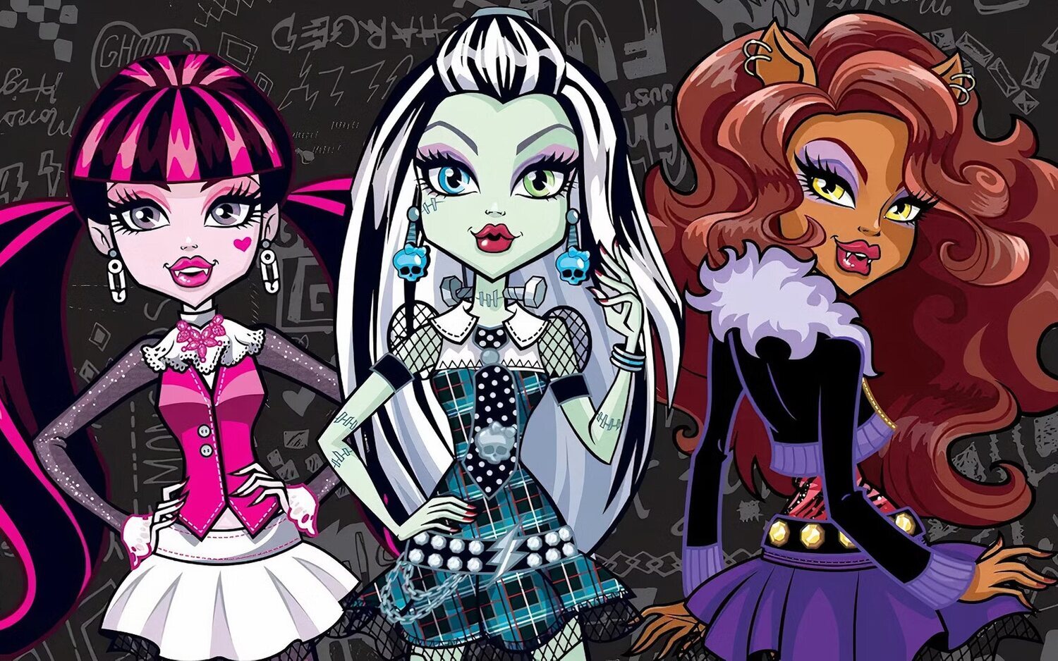 Protagonistas 'Monster High 2'