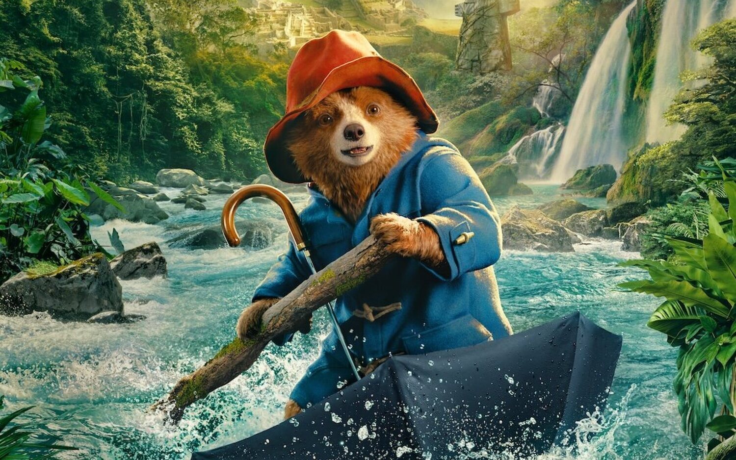 Cartel de 'Paddington en Perú'