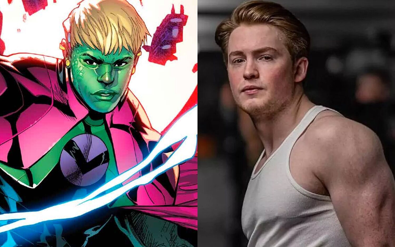 Hulkling y Kit Connor