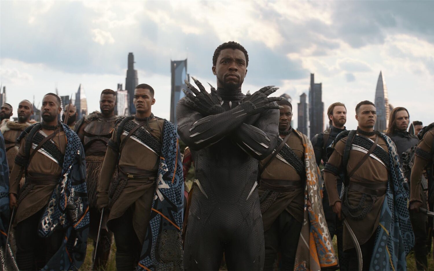 Chadwick Boseman como Black Panther