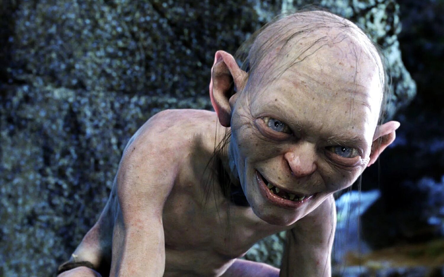 Gollum en 'El señor de los anillos'