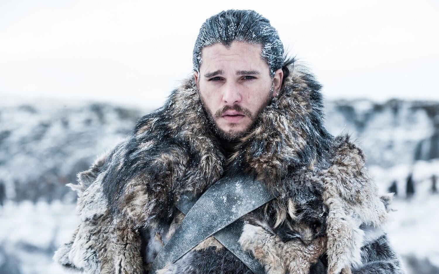 Kit Harington como Jon Nieve en 'Juego de Tronos'