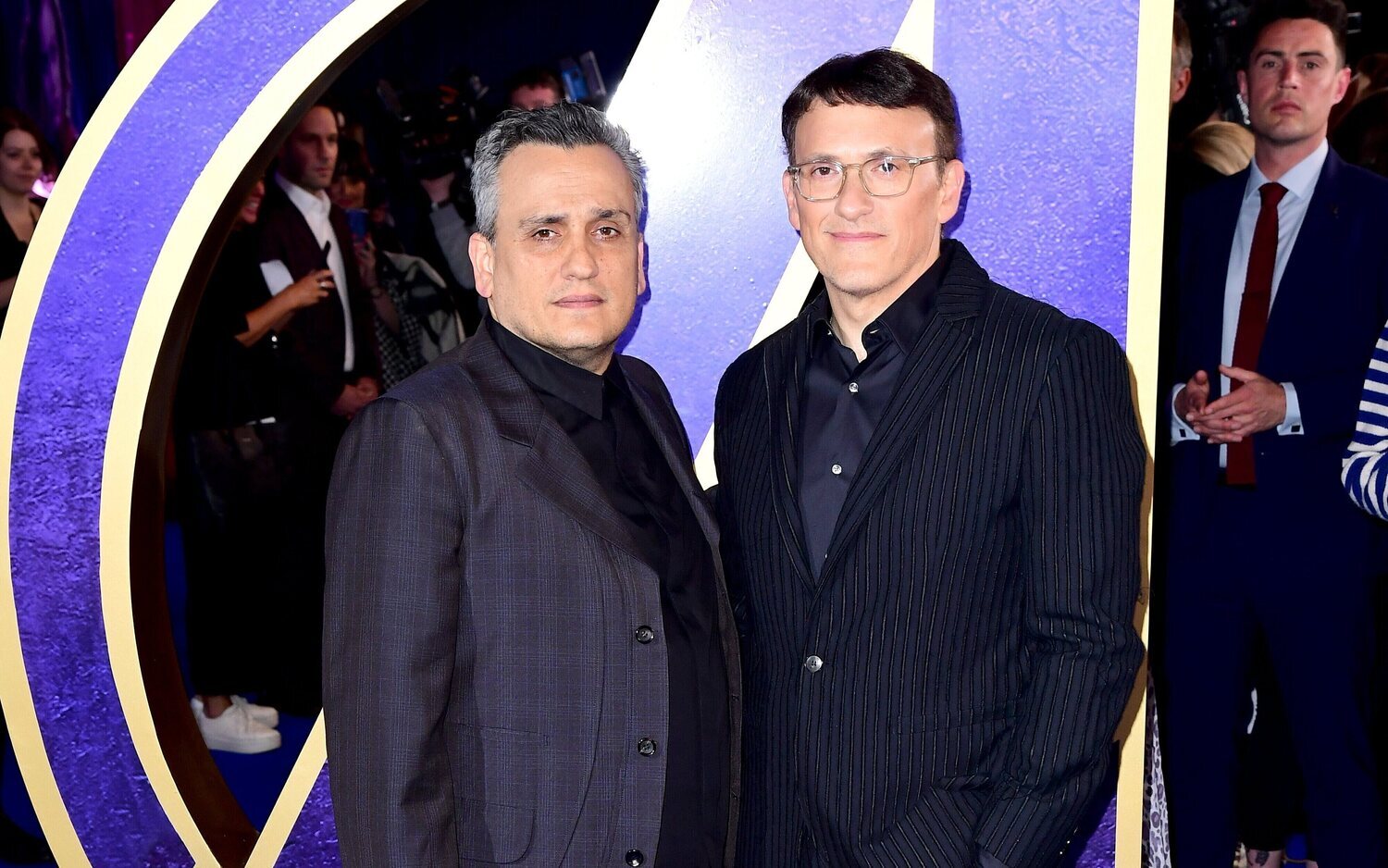 Joe y Anthony Russo en la premiere de 'Vengadores: Endgame'