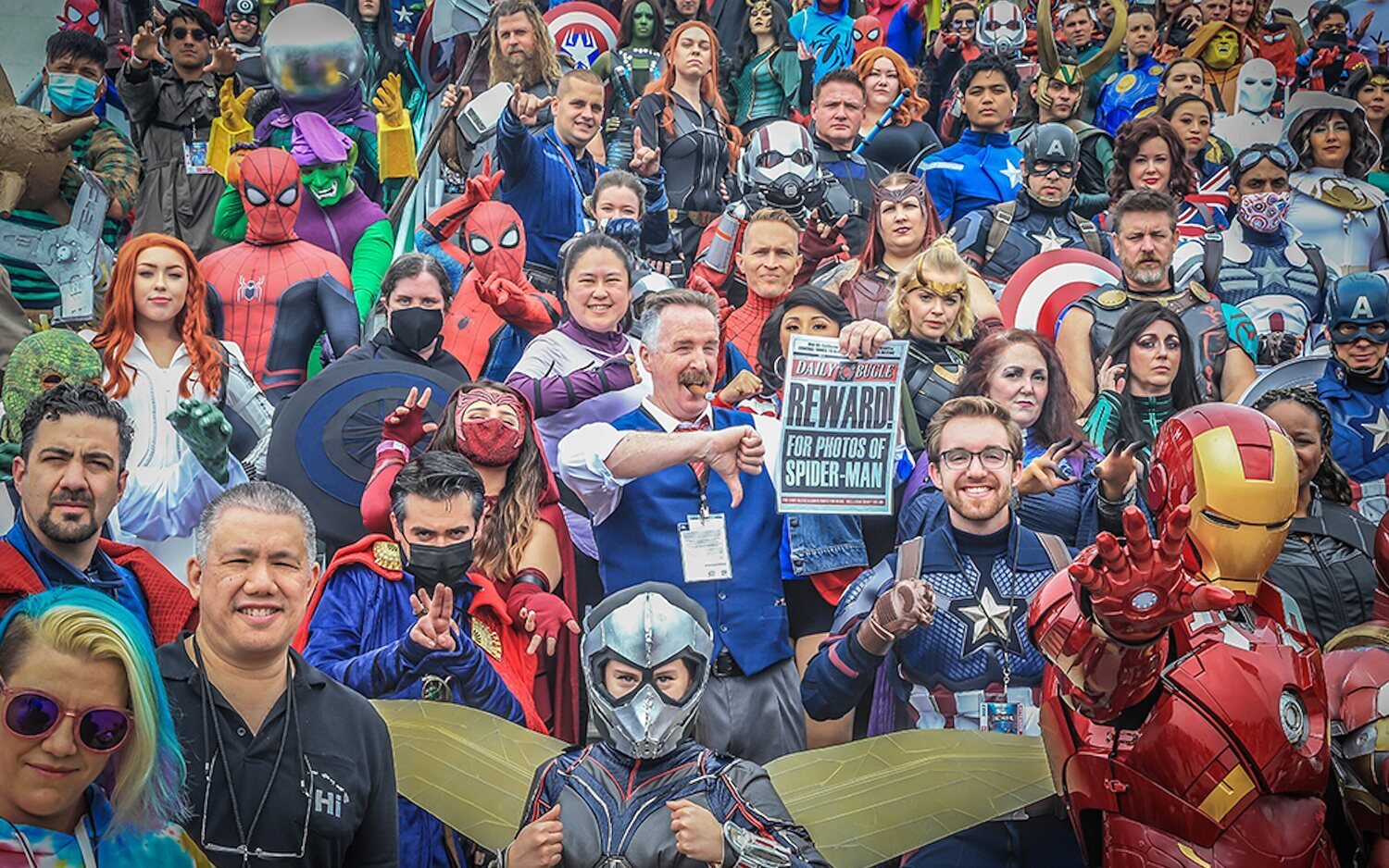 Fans del cosplay en la Comic-Con de San Diego 2022