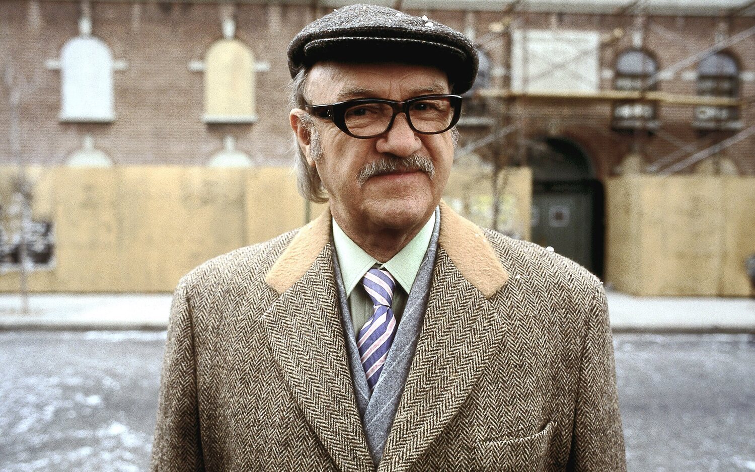 Gene Hackman en el rodaje de 'Los Tenenbaums'