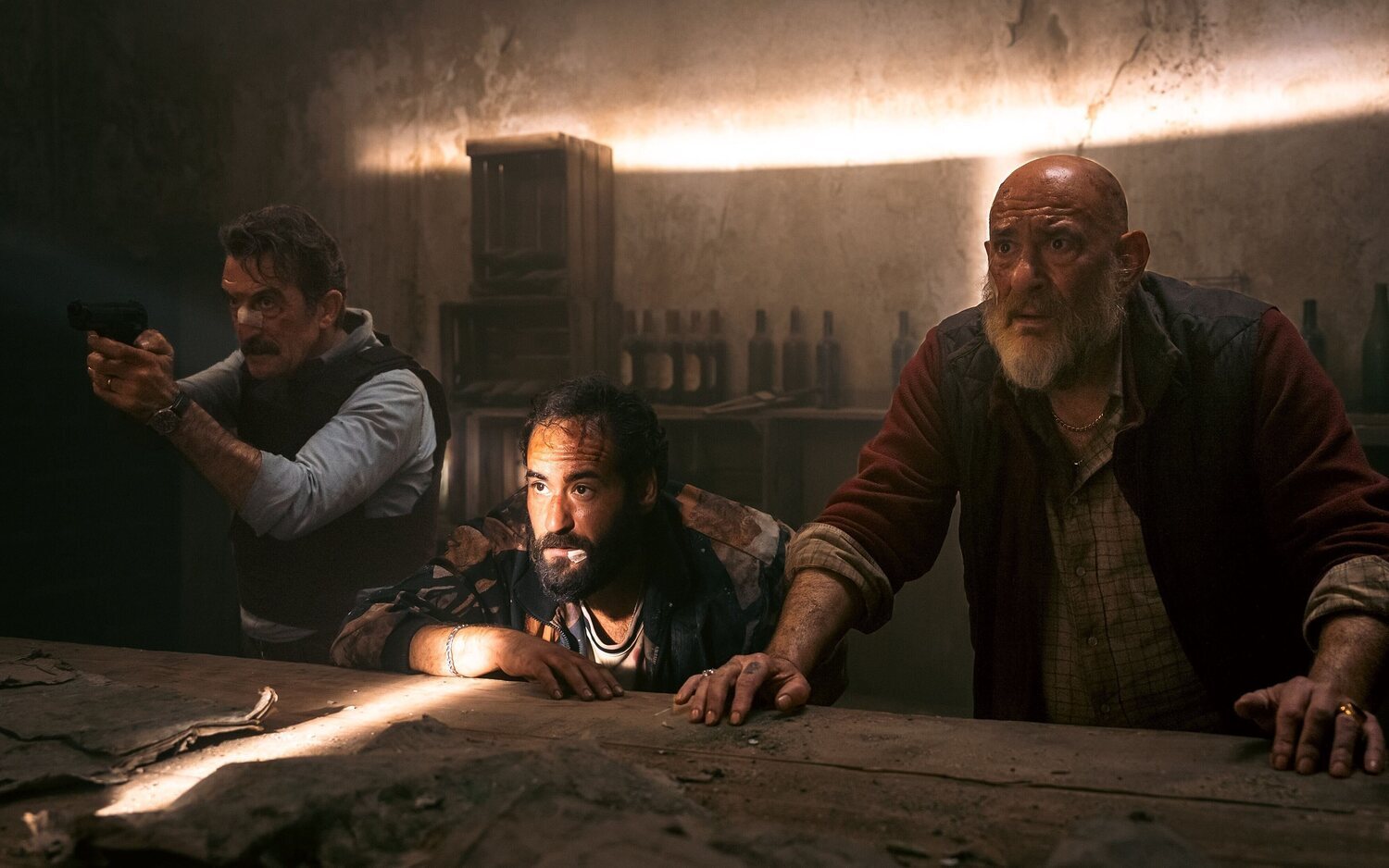 Luis Zahera, Jesús Carroza y Karra Elejalde protagonizan 'Tierra de nadie'