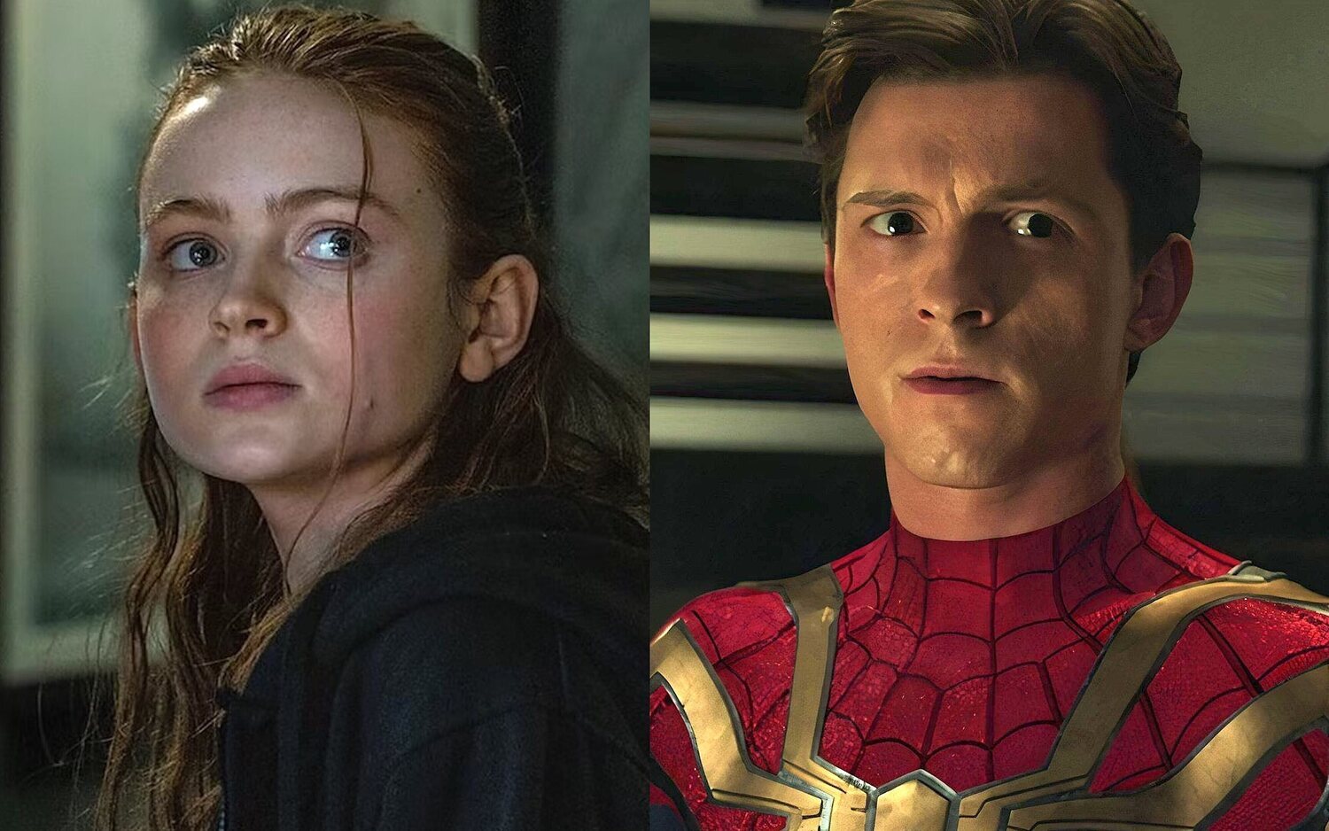 Sadie Sink y Tom Holland