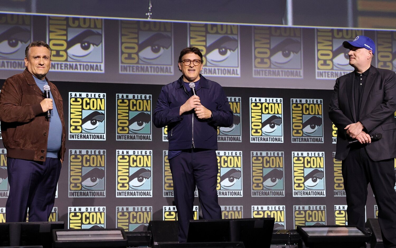 El regreso de los hermanos Russo al UCM fue anunciado por Kevin Feige durante la Comic Con 2024