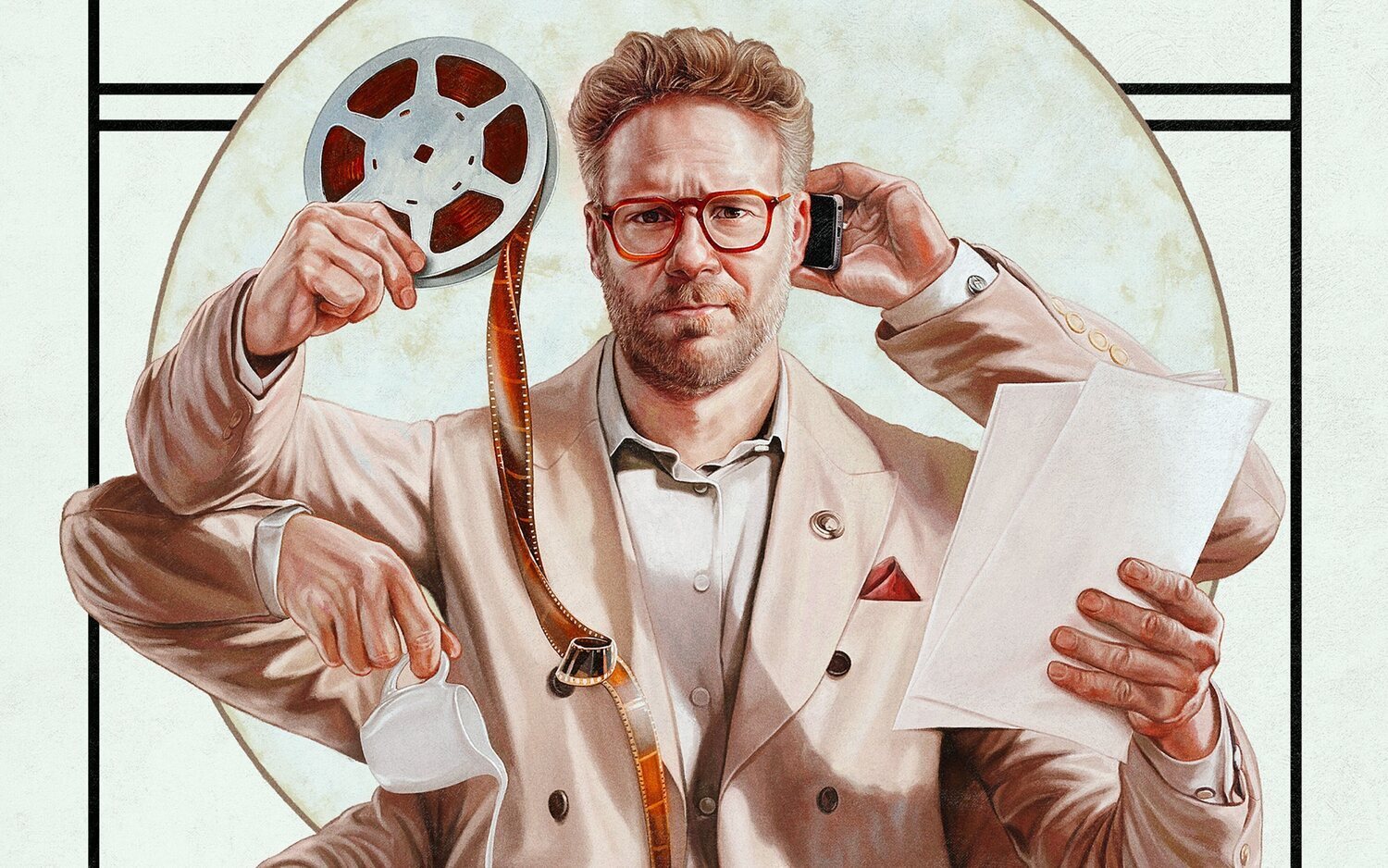 Seth Rogen protagoniza, dirige, crea y escribe 'The Studio'