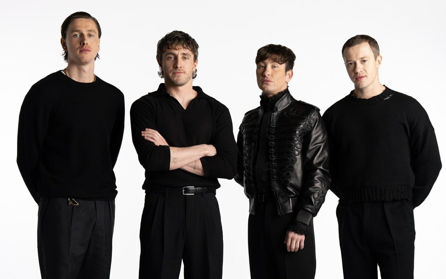 Harris Dickinson, Paul Mescal, Barry Keoghan y Joseph Quinn son The Beatles