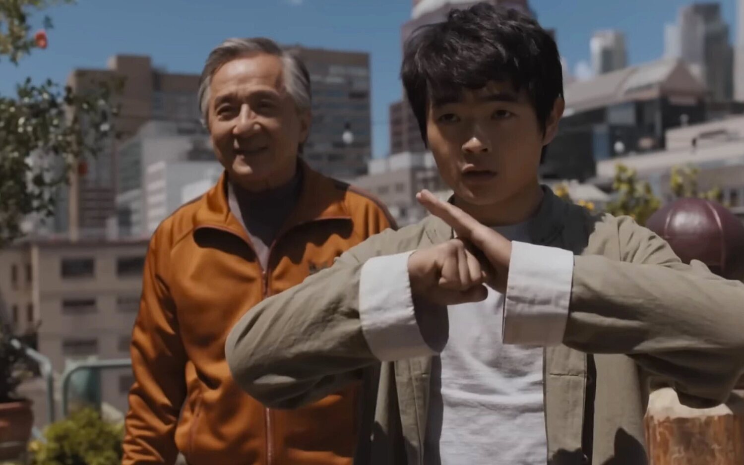 Ben Wang como Li Fong en 'Karate Kid: Legends'